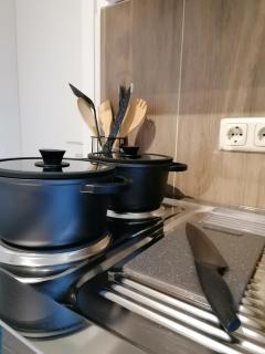 Business Apartment mit neuem Bad / WLAN / Smart-TV / Küche - 7