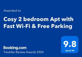 Comfy 2BD & 1BA City Centre Luxury with Free Parking - 8