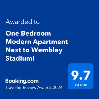 One Bedroom Modern Apartment Next to Wembley Stadium! - 9