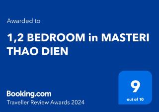 1,2 BEDROOM in MASTERI THAO DIEN - Ho Chi Minh - 0