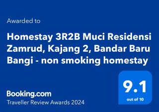 MuciHome 3R2B Residensi Zamrud, Kajang 2, Bandar Baru Bangi - non smoking sweethome for Malaysian and Borneo Guests only - Kajang - 9
