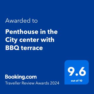 Penthouse in the City center with BBQ terrace - 9