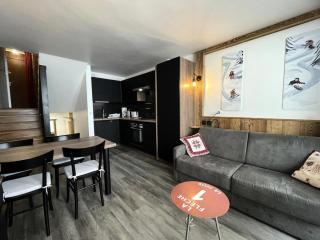 Résidence Danchet - Duplex pour 4 personnes avec balcon exposé Sud MAE-5484 - Les Menuires - 0