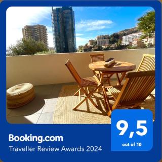 Luxueux Studio Neuf - Frontière Monaco - Piscine - Parking privé - Monte Carlo - 9