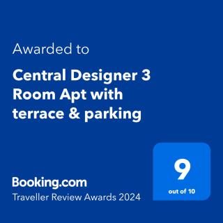 Central Designer 3 Room Apt with terrace & parking - 8