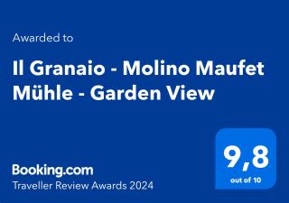 Il Granaio - Ancient Molino Maufet Watermill on Lake Como - Garden View - Colico - 1