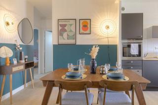 Design et Convivial avec parking gratuit - Villeurbanne - 8
