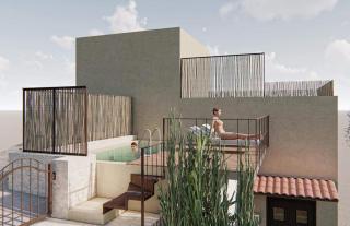 Luxurious stone cave with pool and sea view - 4