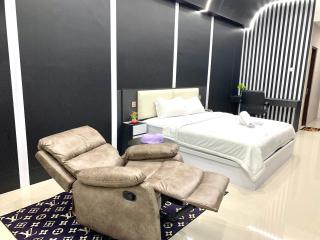 Wiwi Formosa Residence Nagoya with balcony-Modern-Netflix - Nagoya - 6