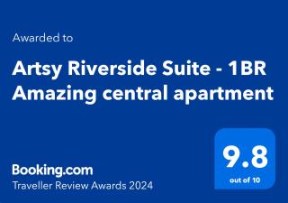 Artsy Riverside Suite - 1BR Amazing central apartment - Bucarest - 8