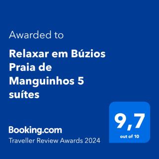 Relaxar em Búzios Praia de Manguinhos 5 suítes - 9
