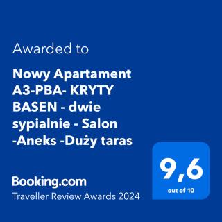 Nowy Apartament A3-PBA- KRYTY BASEN - dwie sypialnie - Salon -Aneks -Duży taras - Pobierowo - 8