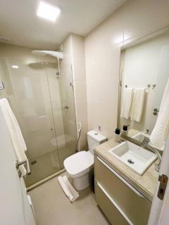 APTO 107-Pé na Areia Praia do Maceio - 2 suites, 2 banheiros+SPA Jacuzzi+Roupas de cama - São Miguel do Gostoso - 5