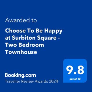 Choose To Be Happy at Surbiton Square - Two Bedroom Townhouse - Kingston - 0