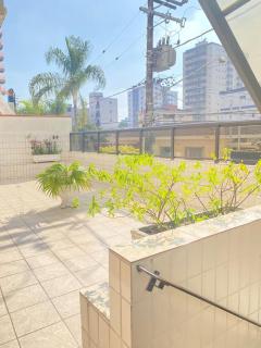 Apartamento 1 dormitório com Wi-fi e Estacionamento - Praia Grande - 7