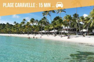Logement Charme vanillé - Gosier - 2 chambres - Piscine - Wifi - Parking - Le Gosier - 5