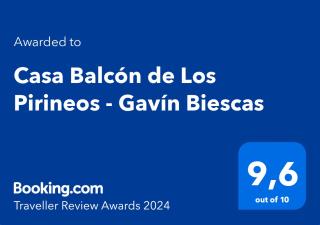 Casa Balcón de Los Pirineos - Gavín Biescas - Gavín - 9