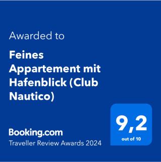 Feines Appartement mit Hafenblick (Club Nautico) - 9