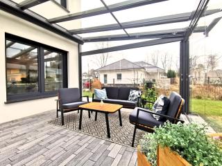 BohnApartments Luxury Villa Berlin - 210qm - Wintergarten - Kamin - 4 kostenlose Parkplätze - 6 Schlafzimmer - Neubau - Luxusausstattung - Birkenwerder - 4