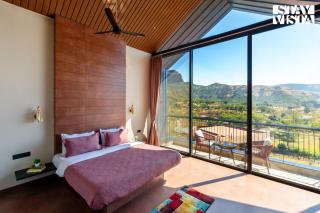 StayVista's Terra Tints - Mountainside Cabin with Private Pool, Deck & Games Room - Trimbak - 2
