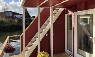Hausboot Flying Dutchman (5*****) mit Dachterrasse in Schleswig am Ostseefjord Schlei - Schleswig - 6