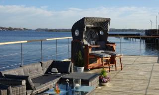 Hausboot Flying Dutchman (5*****) mit Dachterrasse in Schleswig am Ostseefjord Schlei - Schleswig - 3