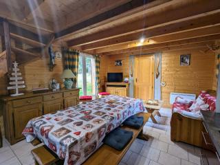 Chalet en bois avec jardin, proche ski et randonnée, équipé pour 8 pers. à Vagney, Vosges - FR-1-589-283 - Vagney - 7