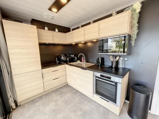 Chalet Jullouville - 6 pers. - Piscine chauffée - Terrasse privative - Proche plage et commerces - FR-1-361-470 - Jullouville-les-Pins - 6
