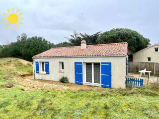 Maison Familiale 6 Pers au Cœur des Dunes à 650m de la Mer, Animaux Admis, 3 Chambres - FR-1-231-303 - Bretignolles-sur-Mer - 0