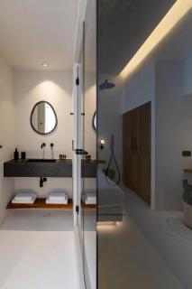 Mykonos Town Black Villa with Cave Heated Pool - 1