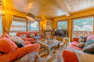 chalet Amitie familial de luxe avec JACUZZI, à 150 m des pistes de ski de la Turche, Parking privé, WIFI fibre, cheminée avec bois, - Les Gets - 6