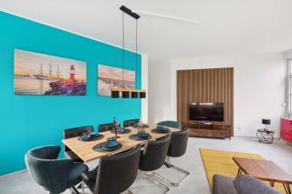 MARLEI 6 Apartment mit 3 Schlafzimmern, gemütlichen Wohnbereich, mit 2 WCs - Markranstädt - 8