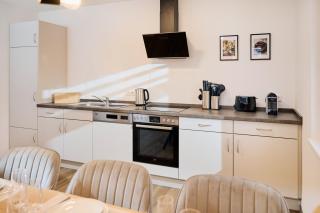 Moderne Apartments mit Highspeed-WLAN und Gratis-Tiefgarage Ihr perfekter Rückzugsort nahe dem Zentrum und der Therme I BARRIEREARM - Bad Kissingen - 5