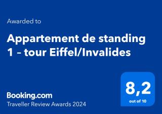 Appartement de standing 1 – tour Eiffel/Invalides - París - 2