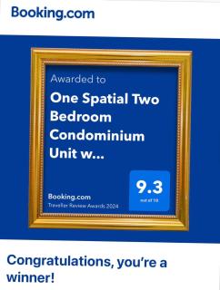 One Spatial Two Bedroom Condominium Unit with Pool and Gym free Netflix and wifi - 9