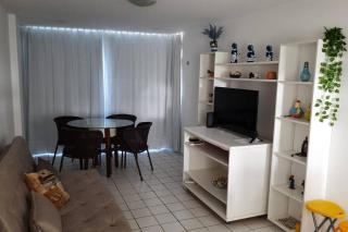 Apartamento azul no condomínio Mar de Cotovelo - Parnamirim - 6