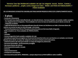 Casa equipada 3 niveles - Tlaxcala de Xicohténcatl - 5