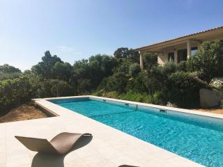 Villa Testa contemporaine, 8 pers, vue mer, piscine, plage à pied - Olmucciu - 7