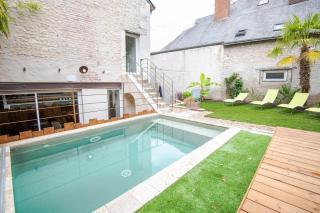 Maison paradisiaque avec piscine - Mosnes - 5