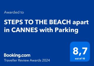 STEPS TO THE BEACH apart in CANNES with Parking - Cannes - 9