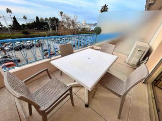 Le Dulys : Apt 2 prs, vue mer, clim, 2 min plages - Antibes - 7