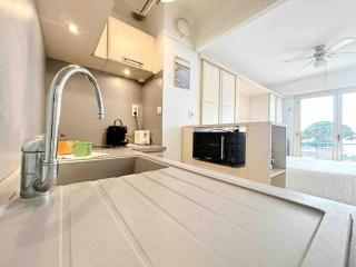 Le Dulys : Apt 2 prs, vue mer, clim, 2 min plages - Antibes - 5