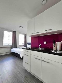 Downtown Deluxe Studio with Queen Bed BE-25 - Zurich - 9