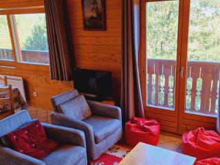 Chalet à Montalbert: 3 Chambres, Mezzanine, Cheminée, Cuisine Équipée, Parking - FR-1-755-7 - Aime La Plagne - 7