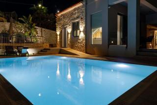 Exquisite Crete Villa Villa Kleanthi 4 Bedroom Private Pool Panoramic Sea View Chania - Stalós - 5