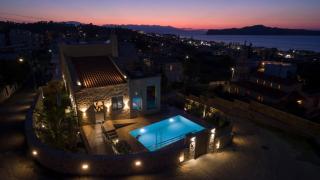 Exquisite Crete Villa Villa Kleanthi 4 Bedroom Private Pool Panoramic Sea View Chania - Stalós - 4