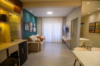Brisas do Sul 102 - Excelente apartamento 2 quartos com vista mar - Finamente mobiliado e decorado - À poucos metros da praia - (Consultar serviços de roupa de cama e banho) - Bombinhas - 3