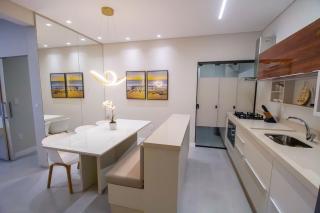 Brisas do Sul 102 - Excelente apartamento 2 quartos com vista mar - Finamente mobiliado e decorado - À poucos metros da praia - (Consultar serviços de roupa de cama e banho) - Bombinhas - 7