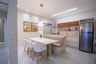 Brisas do Sul 102 - Excelente apartamento 2 quartos com vista mar - Finamente mobiliado e decorado - À poucos metros da praia - (Consultar serviços de roupa de cama e banho) - Bombinhas - 6