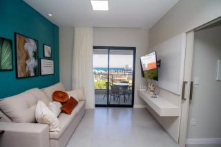 Brisas do Sul 102 - Excelente apartamento 2 quartos com vista mar - Finamente mobiliado e decorado - À poucos metros da praia - (Consultar serviços de roupa de cama e banho) - Bombinhas - 2